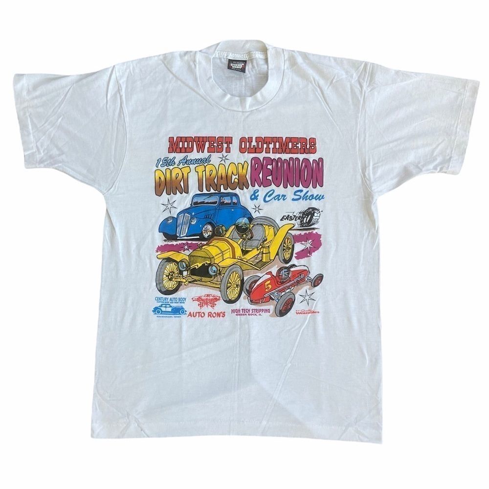 Vintage ‘91 Dirt Track and Car Show Graphic Tee